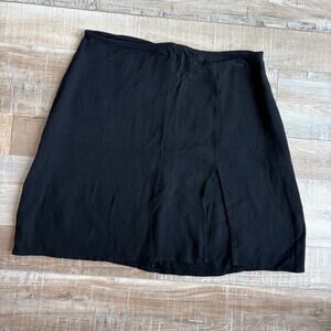 Reformation Margot Skirt in Black Size 6